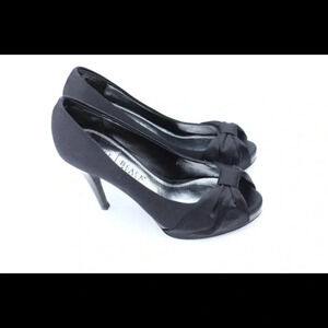 White house black market peep toe pumps